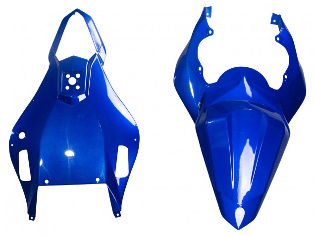 Lojas Carenagens Moto Yamaha YZF 600 R6 2006-2007 - Azul Branco Preto Brilhante