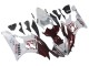 Lojas Carenagens Moto Yamaha YZF 600 R6 2006-2007 - Branco Vermelho Castanho Fiat Acer Yamalube