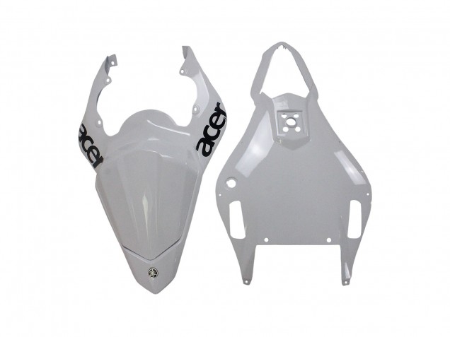 Lojas Carenagens Moto Yamaha YZF 600 R6 2006-2007 - Branco Vermelho Castanho Fiat Acer Yamalube