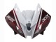 Lojas Carenagens Moto Yamaha YZF 600 R6 2006-2007 - Branco Vermelho Castanho Fiat Acer Yamalube