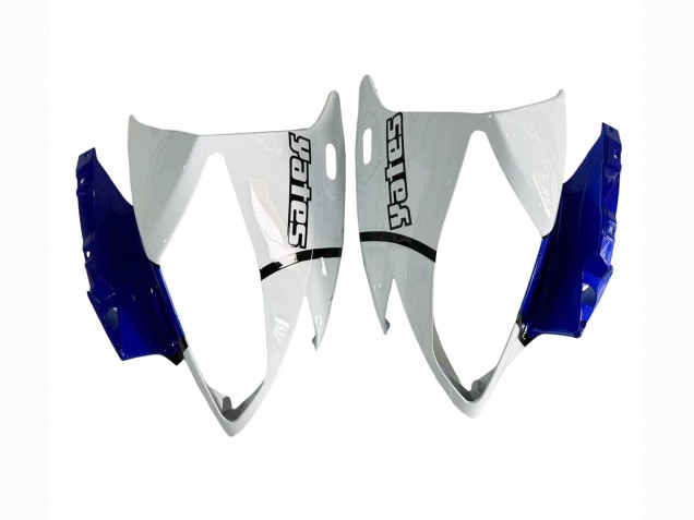 Lojas Carenagens Moto Yamaha YZF 600 R6 2006-2007 - Branco Azul Jordan