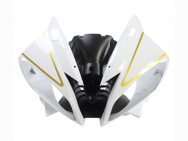 Lojas Carenagens Moto Yamaha YZF 600 R6 2006-2007 - Branco Ouro Preto Fiat