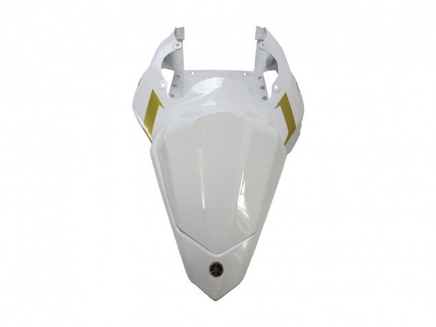 Lojas Carenagens Moto Yamaha YZF 600 R6 2006-2007 - Branco Ouro Preto Fiat