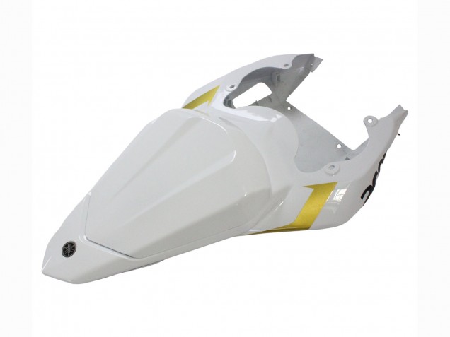Lojas Carenagens Moto Yamaha YZF 600 R6 2006-2007 - Branco Ouro Preto Fiat