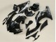 Lojas Carenagens Moto Yamaha YZF 600 R6 2006-2007 - Preto Brilhante Preto Fosco Branco Motul Michelin
