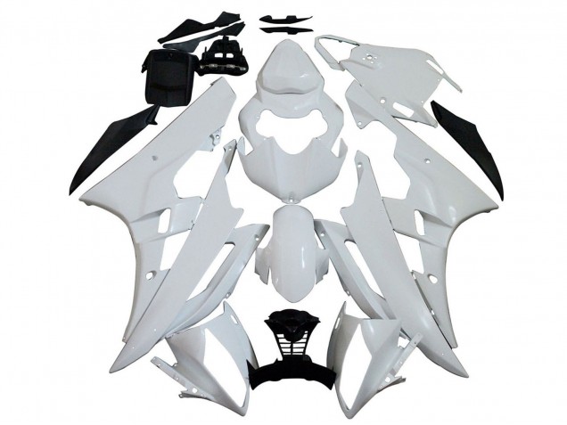 Lojas Carenagens Moto Yamaha YZF 600 R6 2006-2007 - Sem Pintura