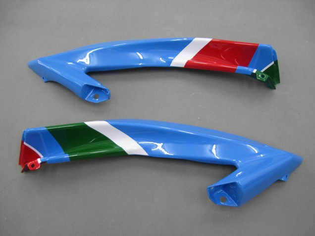 Lojas Carenagens Moto Yamaha YZF 600 R6 2006-2007 - Azul Verde Branco Vermelho Dunlop Michelin Motul