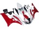 Lojas Carenagens Moto Yamaha YZF 600 R6 2006-2007 - Branco Vermelho
