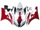 Lojas Carenagens Moto Yamaha YZF 600 R6 2006-2007 - Branco Vermelho