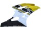 Lojas Carenagens Moto Yamaha YZF 600 R6 2006-2007 - Amarelo Branco Preto Brilhante Motul