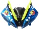 Lojas Carenagens Moto Yamaha YZF 600 R6 2006-2007 - Azul Verde Néon Preto Tubarão