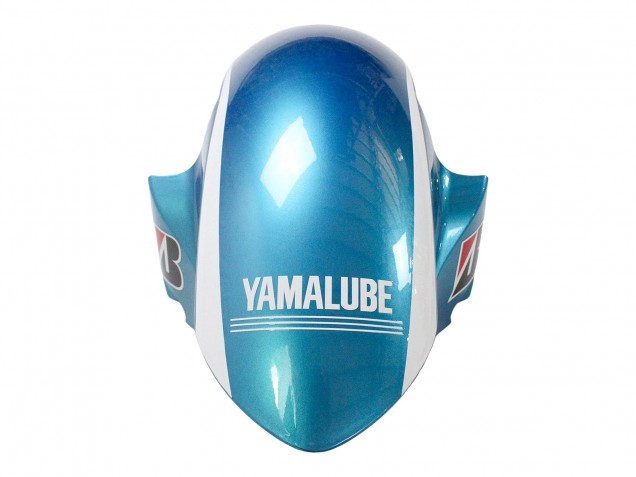 Lojas Carenagens Moto Yamaha YZF 600 R6 2006-2007 - Branco Azul Preto Semakin Didepan ENEOS