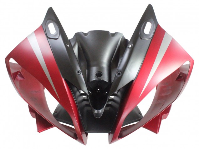 Lojas Carenagens Moto Yamaha YZF 600 R6 2006-2007 - Vermelho Preto Fosco