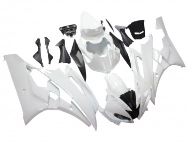 Lojas Carenagens Moto Yamaha YZF 600 R6 2006-2007 - Branco
