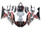 Lojas Carenagens Moto Yamaha YZF 600 R6 2008-2016 - Prata Preto Vermelho Tubarão 4