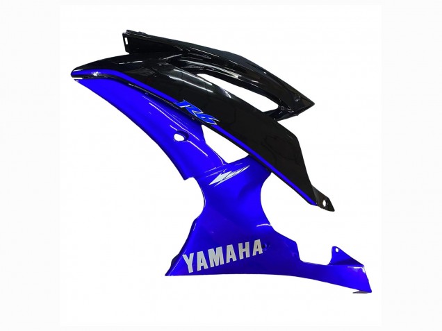 Lojas Carenagens Moto Yamaha YZF 600 R6 2008-2016 - Azul Preto Brilhante