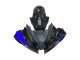 Lojas Carenagens Moto Yamaha YZF 600 R6 2008-2016 - Azul Preto Brilhante