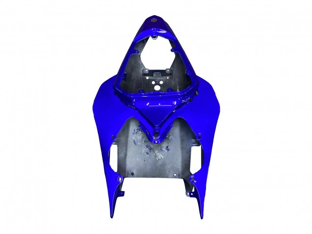 Lojas Carenagens Moto Yamaha YZF 600 R6 2008-2016 - Azul Preto Brilhante
