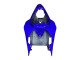 Lojas Carenagens Moto Yamaha YZF 600 R6 2008-2016 - Azul Preto Brilhante