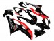 Lojas Carenagens Moto Yamaha YZF 600 R6 2008-2016 - Vermelho Preto Brilhante DENSO Yamalube 21