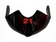 Lojas Carenagens Moto Yamaha YZF 600 R6 2008-2016 - Vermelho Preto Brilhante DENSO Yamalube 21