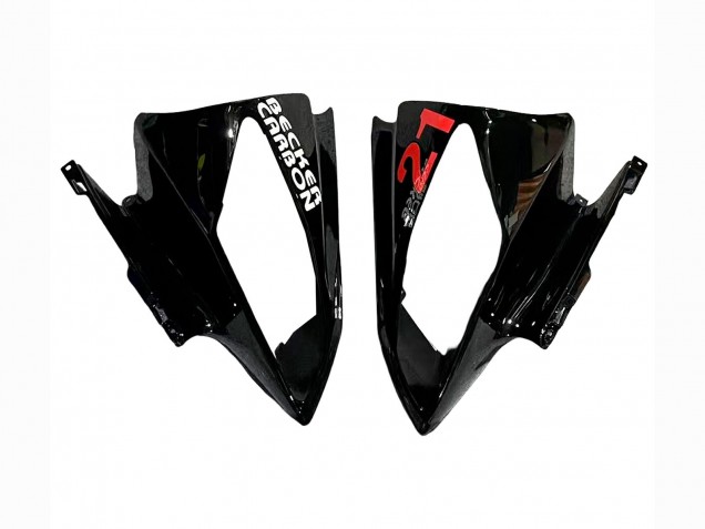 Lojas Carenagens Moto Yamaha YZF 600 R6 2008-2016 - Vermelho Preto Brilhante DENSO Yamalube 21
