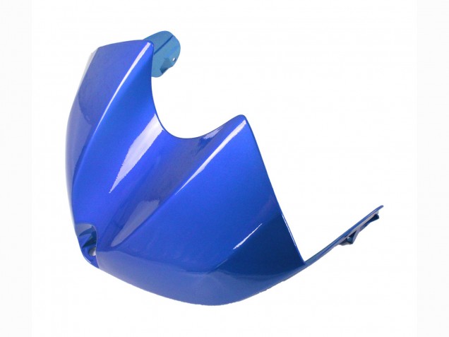Lojas Carenagens Moto Yamaha YZF 600 R6 2008-2016 - Branco Azul Preto Brilhante