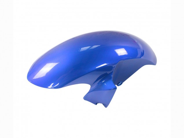 Lojas Carenagens Moto Yamaha YZF 600 R6 2008-2016 - Branco Azul Preto Brilhante
