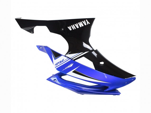 Lojas Carenagens Moto Yamaha YZF 600 R6 2008-2016 - Branco Azul Preto Brilhante