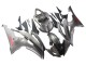 Lojas Carenagens Moto Yamaha YZF 600 R6 2008-2016 - Cinzento Fosco Vermelho Decalques