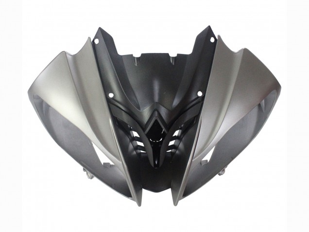 Lojas Carenagens Moto Yamaha YZF 600 R6 2008-2016 - Cinzento Fosco Vermelho Decalques