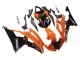 Lojas Carenagens Moto Yamaha YZF 600 R6 2008-2016 - Laranja Preto