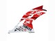 Lojas Carenagens Moto Yamaha YZF 600 R6 2008-2016 - Branco Vermelho Preto Fiat Acer