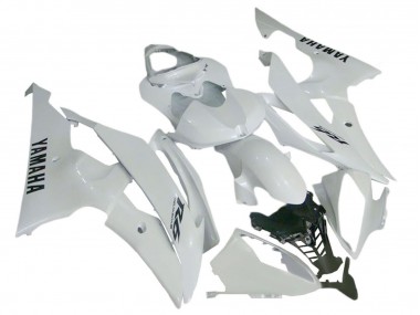 Lojas Carenagens Moto Yamaha YZF 600 R6 2008-2016 - Branco Brilhante