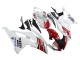 Lojas Carenagens Moto Yamaha YZF 600 R6 2008-2016 - Branco Vermelho Preto Motul Michelin