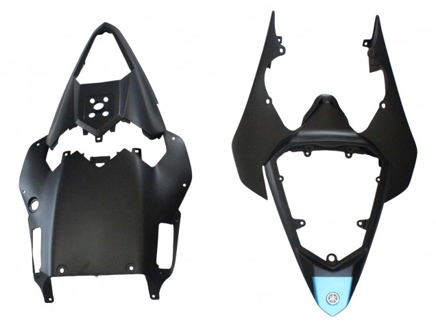 Lojas Carenagens Moto Yamaha YZF 600 R6 2008-2016 - Azul Claro Preto Fosco Petronas ENEOS