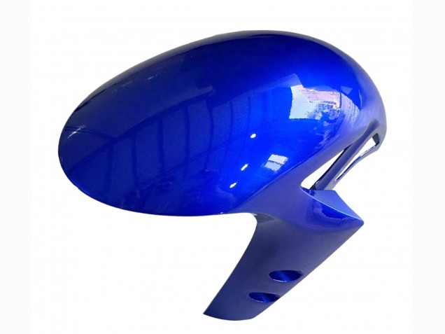 Lojas Carenagens Moto Yamaha YZF 600 R6 2017-2023 - Azul Preto Fosco
