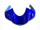 Lojas Carenagens Moto Yamaha YZF 600 R6 2017-2023 - Azul Preto Fosco