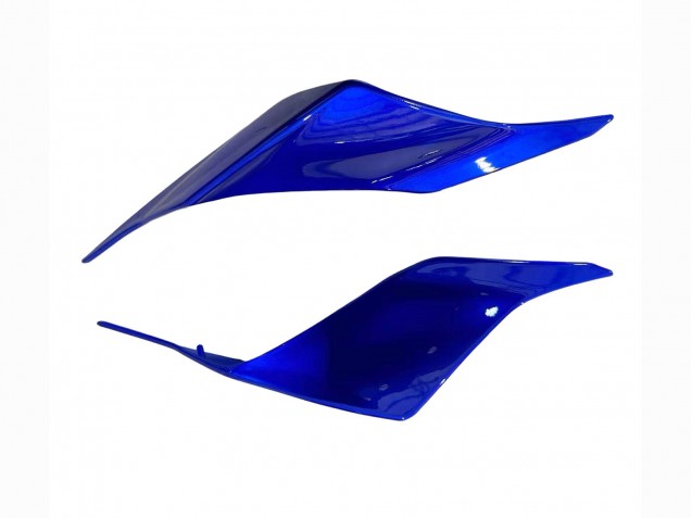 Lojas Carenagens Moto Yamaha YZF 600 R6 2017-2023 - Azul Preto Fosco