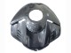 Lojas Carenagens Moto Yamaha YZF 600 R6 2017-2023 - Ouro Preto Fibra de Carbono