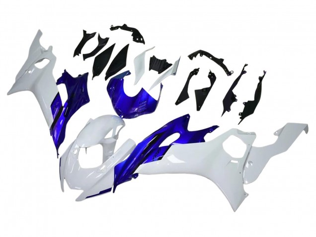 Lojas Carenagens Moto Yamaha YZF 600 R6 2017-2023 - Branco Azul