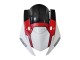 Lojas Carenagens Moto Yamaha YZF 600 R6 2017-2023 - Branco Vermelho Preto Semakin Didepan