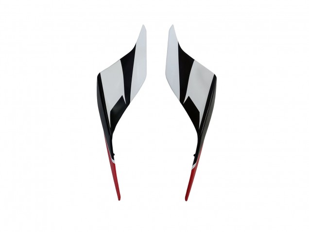 Lojas Carenagens Moto Yamaha YZF 600 R6 2017-2023 - Branco Vermelho Preto Semakin Didepan
