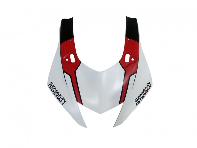 Lojas Carenagens Moto Yamaha YZF 600 R6 2017-2023 - Branco Vermelho Preto Semakin Didepan
