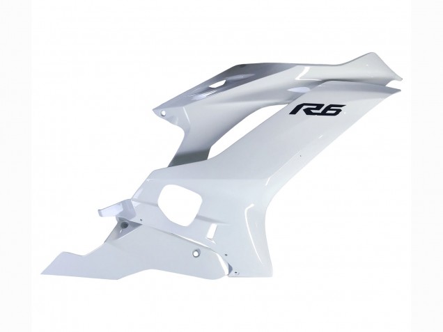 Lojas Carenagens Moto Yamaha YZF 600 R6 2017-2023 - Branco