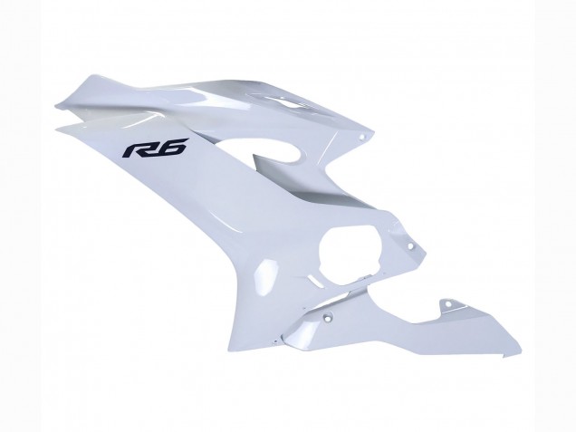Lojas Carenagens Moto Yamaha YZF 600 R6 2017-2023 - Branco