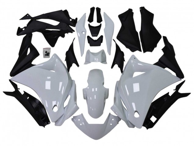 Lojas Carenagens Moto Honda CBR250RR 2011-2015 - Branco Brilhante