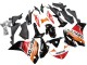 Lojas Carenagens Moto Honda CBR250RR 2011-2015 - Laranja Branco Vermelho Preto Glossy HRC Repsol