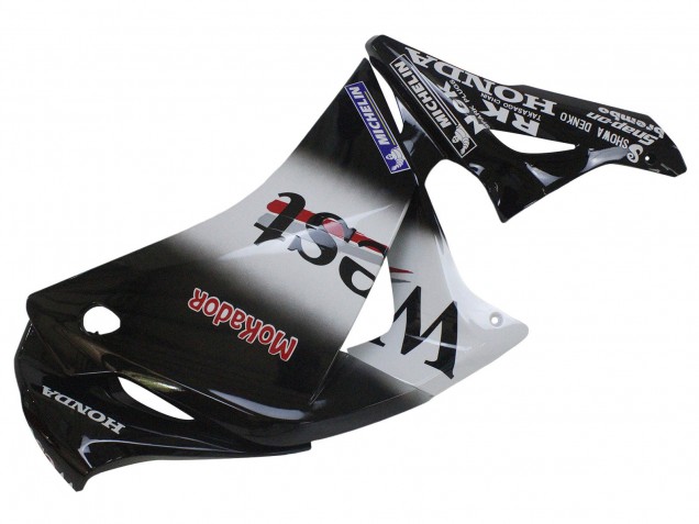 Lojas Carenagens Moto Honda CBR250RR 2011-2015 - Preto Brilhante Branco West Vermelho HRC 62