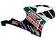Lojas Carenagens Moto Honda VTR1000 2000-2006 - Branco Vermelho Verde Preto Brilhante Castrol